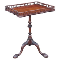 George III Mahogany Snap Top Table