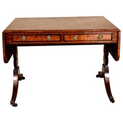 Antique George III Mahogany Sofa Table, circa 1785