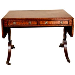 Antique George III Mahogany Sofa Table, circa 1785