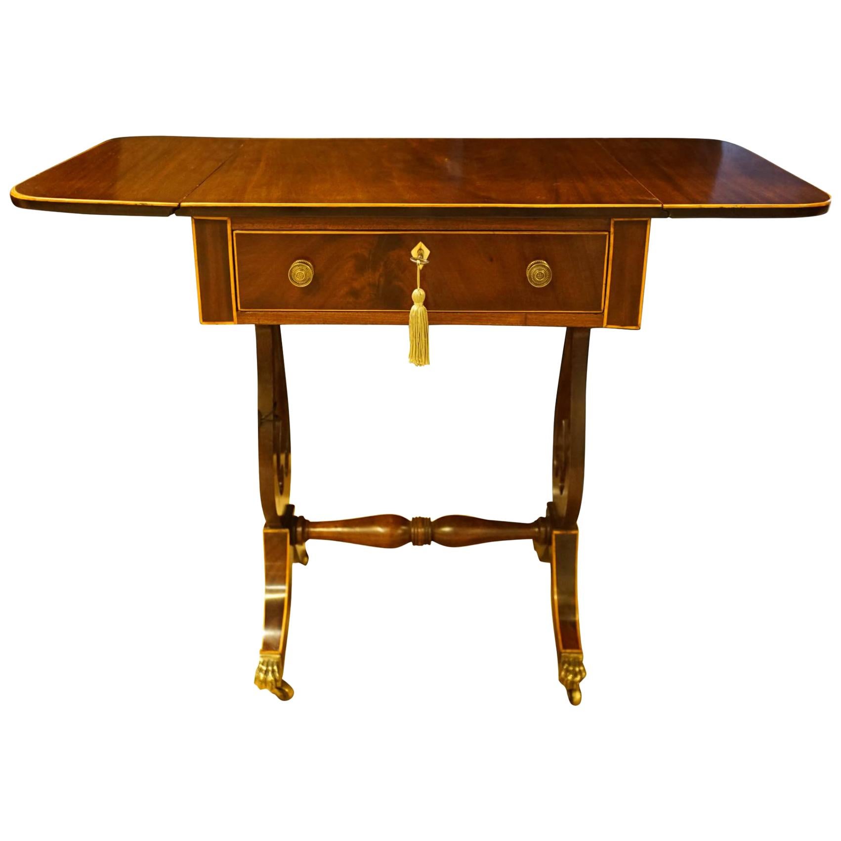 George III Mahogany Sofa Table