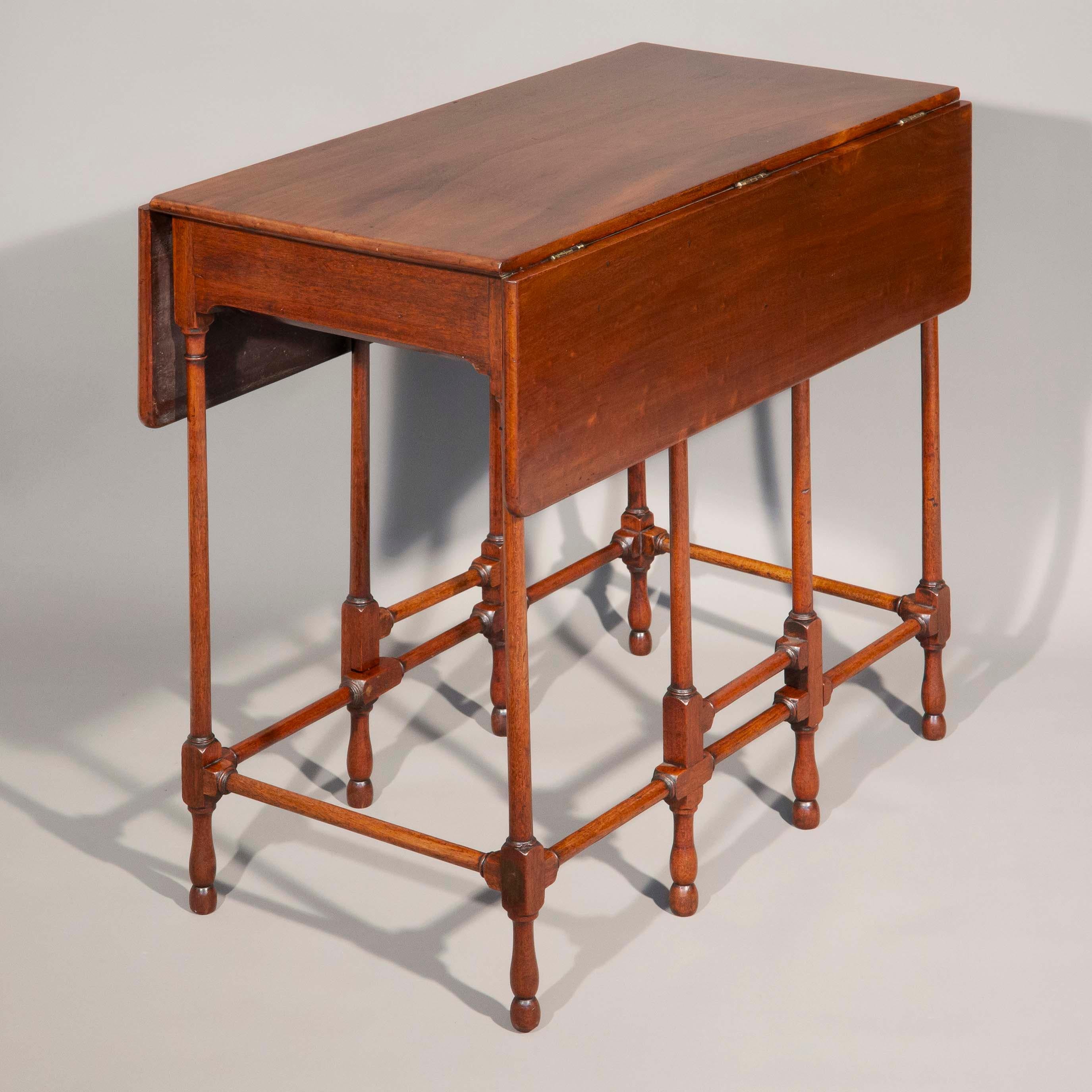 George III Mahogany Spider Leg Table For Sale 3