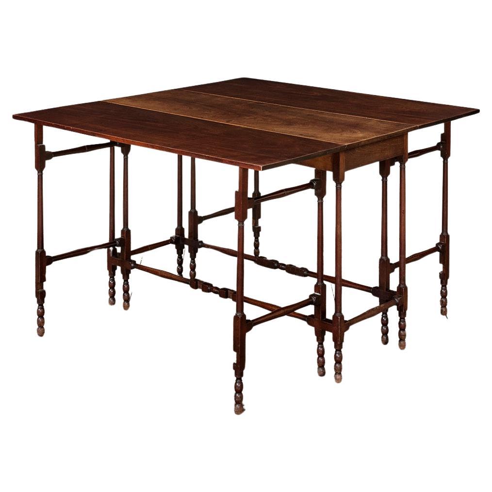 George III Mahagoni Spider Leg Tisch