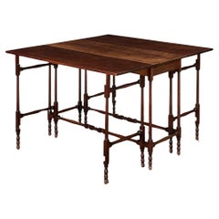 George III Mahagoni Spider Leg Tisch