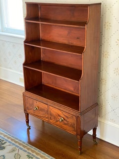 George III Mahogany Standing Bookcase, circa 1800
