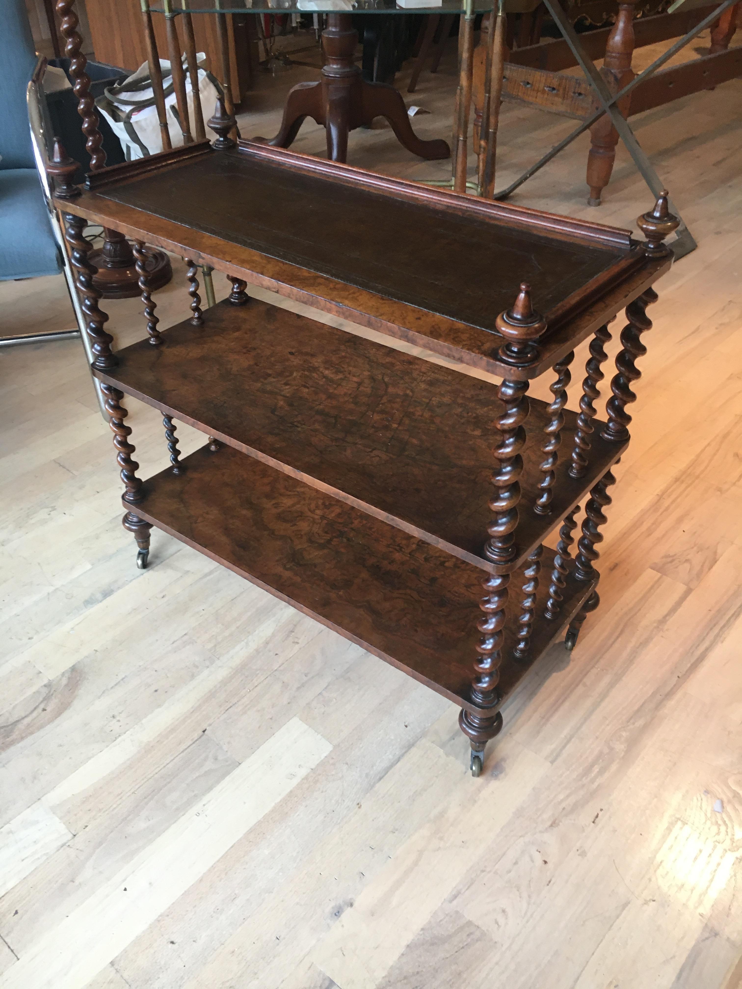 George III Mahogany Standing Bureau,  Great Library Accent Piece, Good Color. For Sale 1