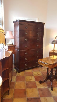 George III Mahogany Tallboy