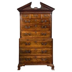 George III Mahogany Tallboy in the Manner of Robert Gillow
