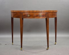 George III Mahogany Tea Table