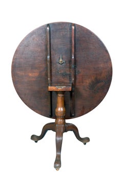 George III Mahogany Tea Table
