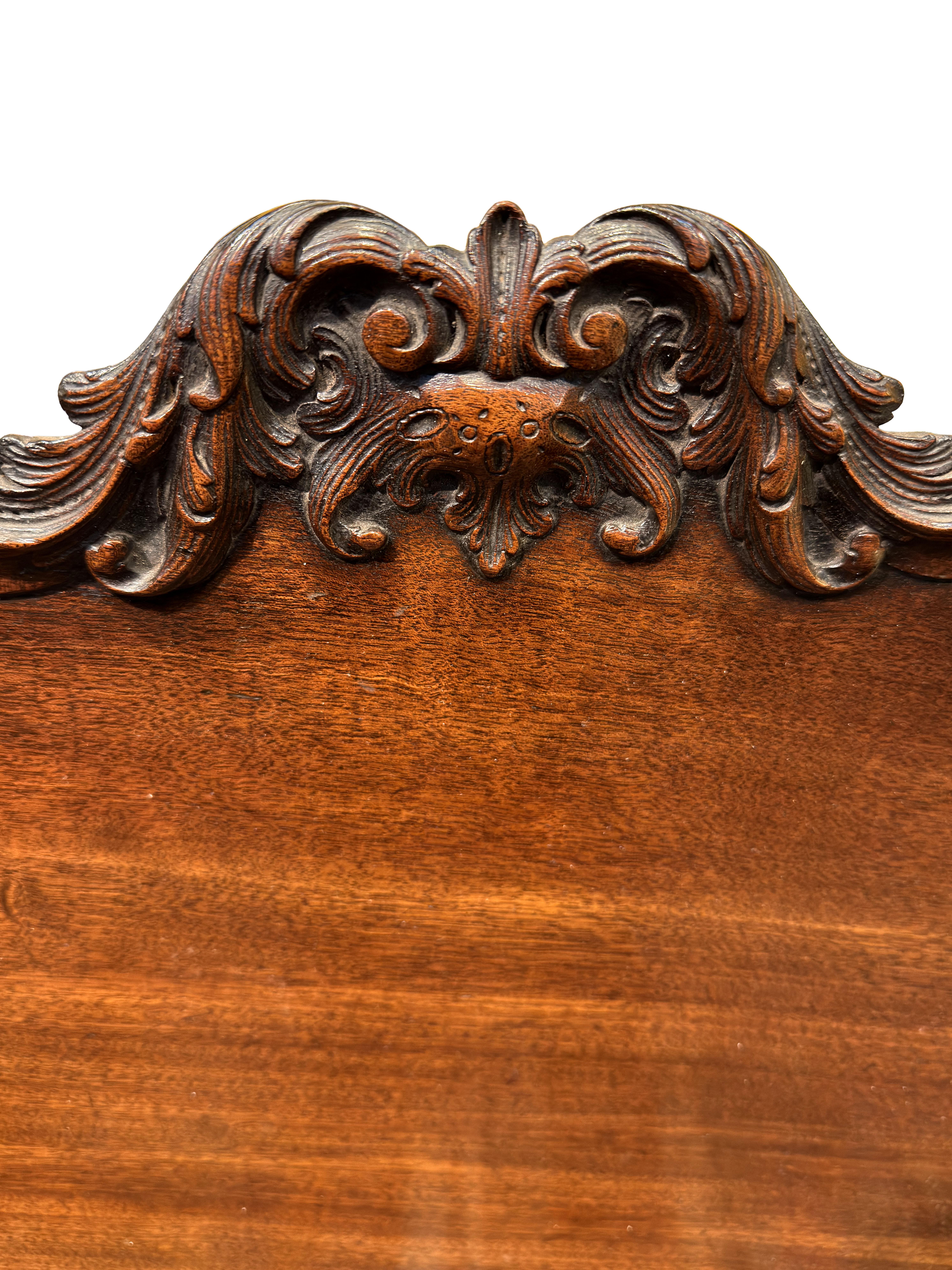 English George III Mahogany Tea Table For Sale