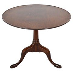Antique George III Mahogany Tilt Top Table, circa 1780