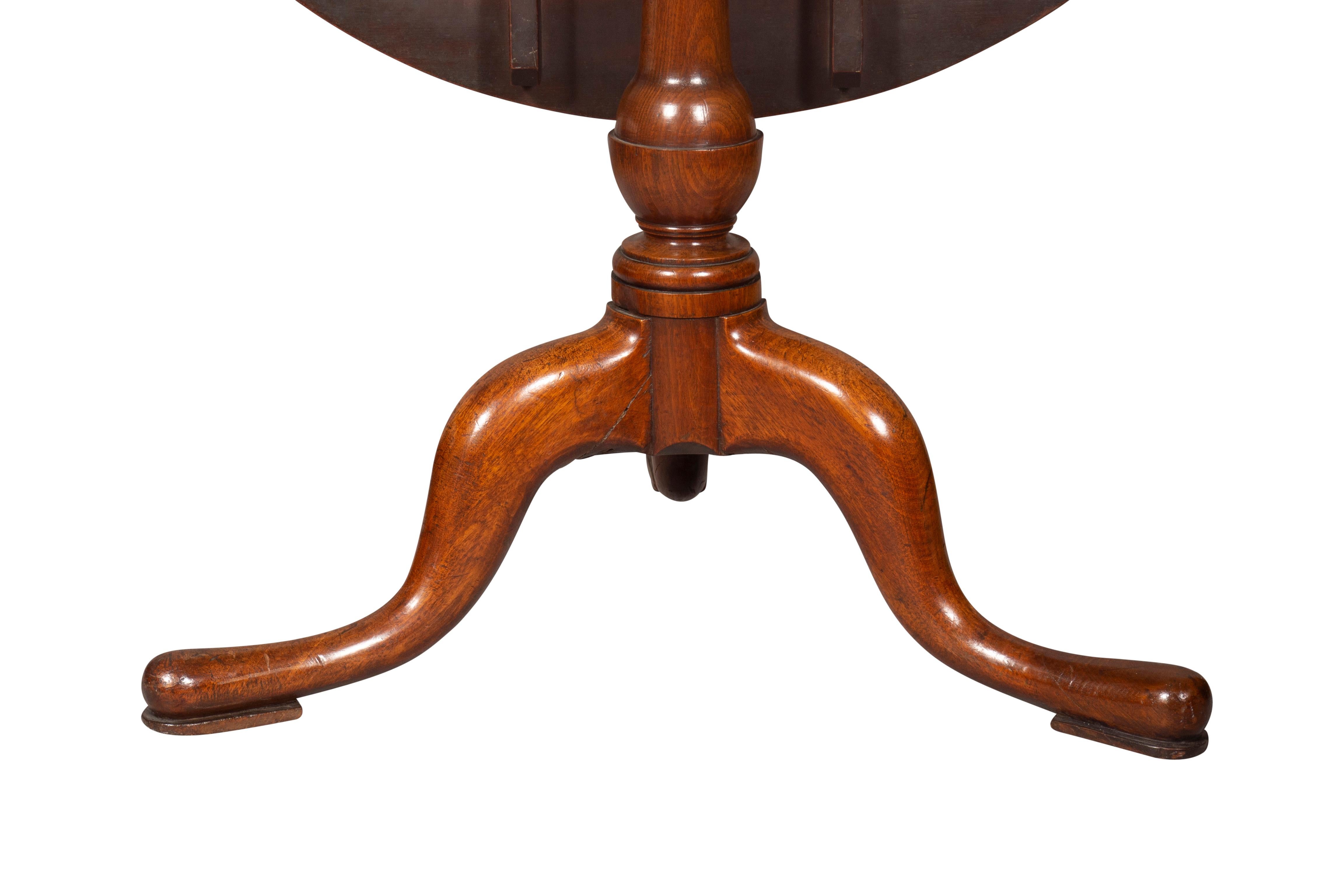 Mahagoni-Tisch mit Klappplatte aus der Zeit von Georg III. im Angebot 3