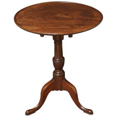 George III Mahogany Tilt Top Table