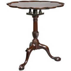 George III Mahagoni Tisch mit kippbarer Platte