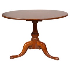 George III. Mahagoni-Tisch mit Kippplatte