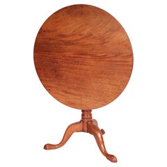 George III. Mahagoni-Tisch mit Kippplatte