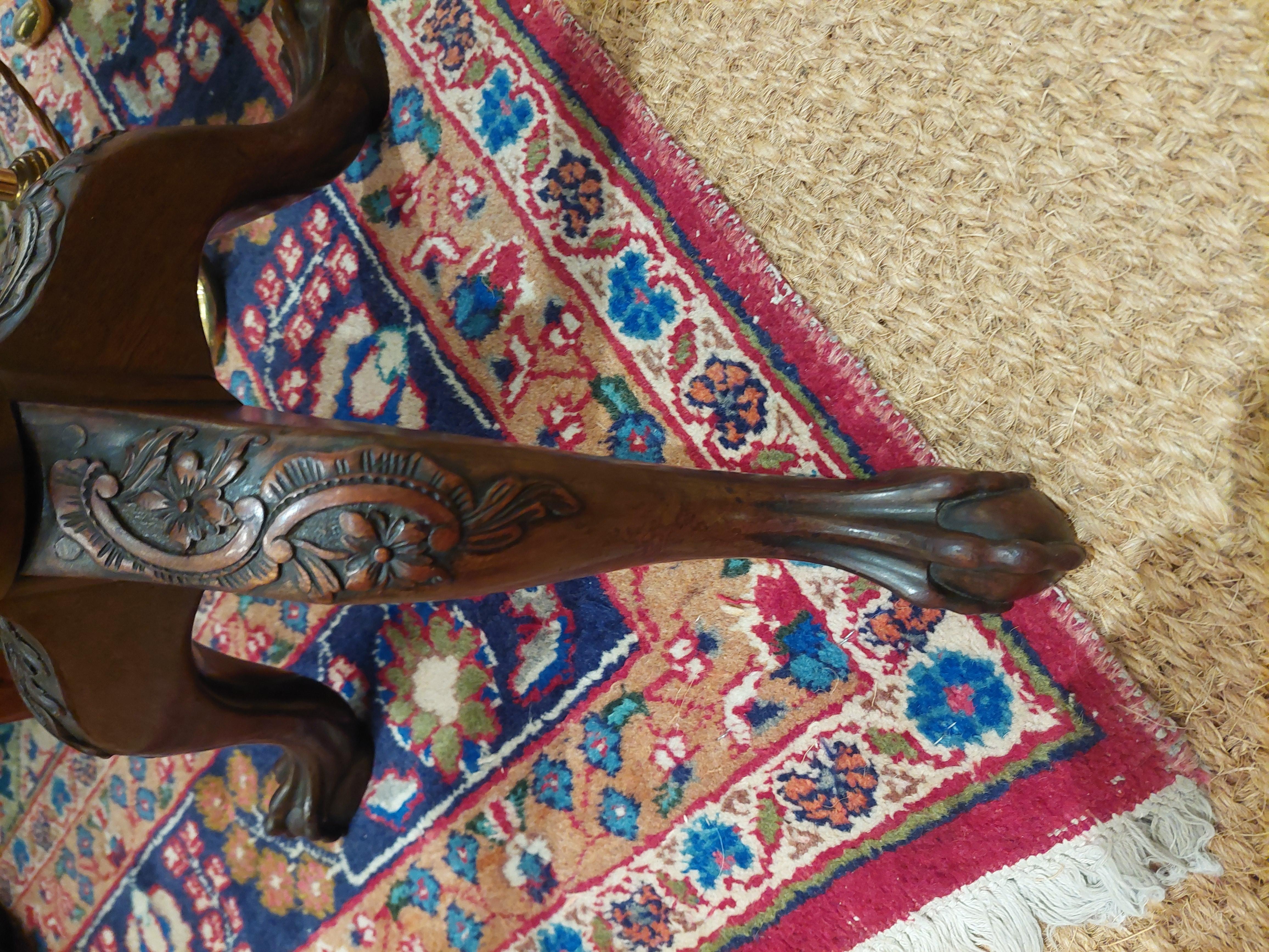 Mesa trípode basculante de caoba Jorge III en Bueno Estado en Altrincham, GB