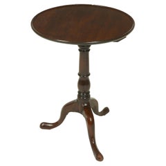 George III Mahogany Tilt-Top Tripod Table