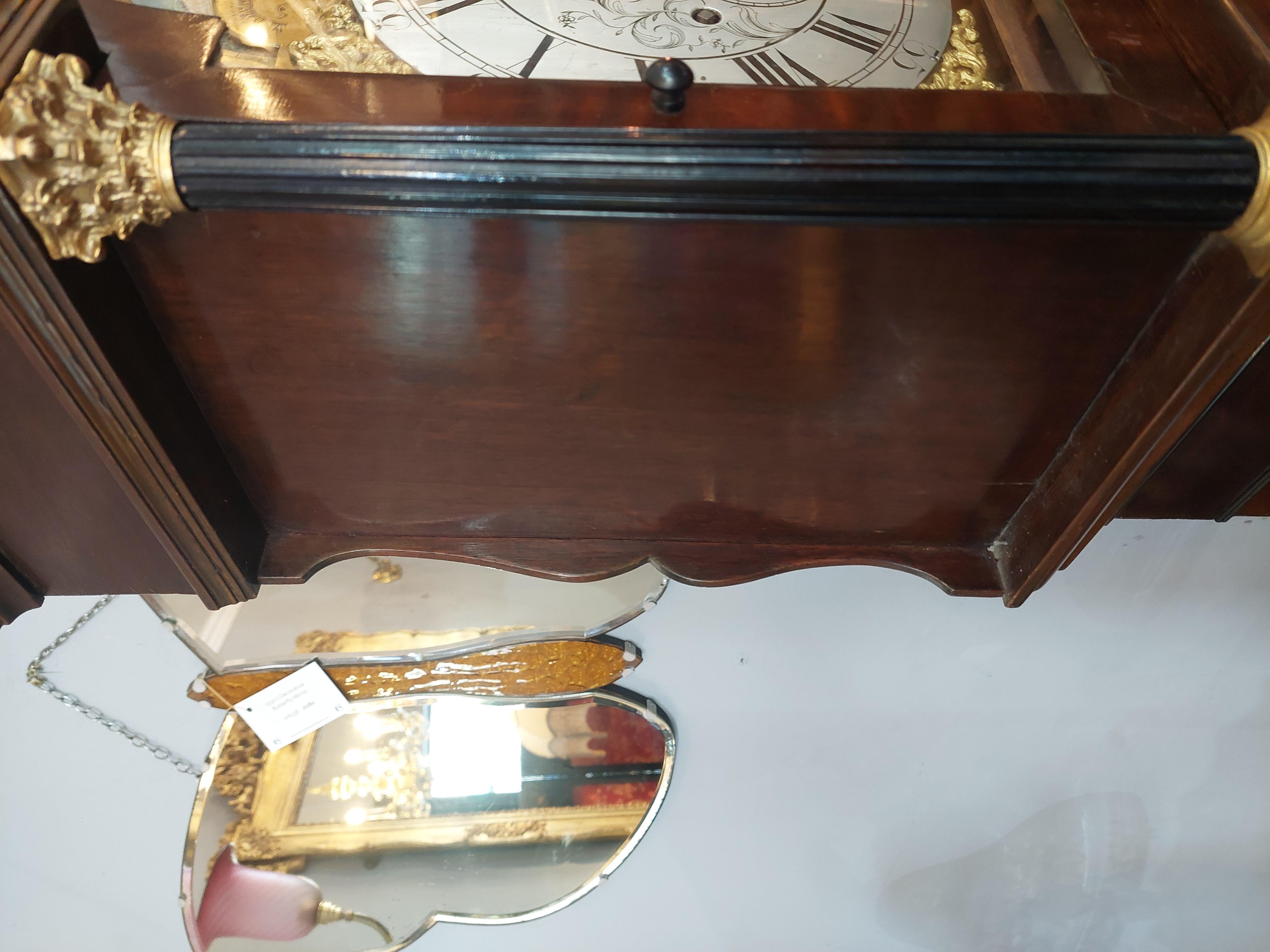 George III Mahogany Timepiece by George Lupton – Altrincham c1780 4