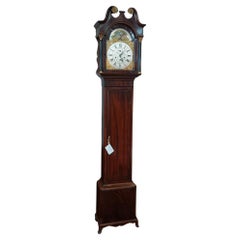 Used George III Mahogany Timepiece by George Lupton – Altrincham c1780