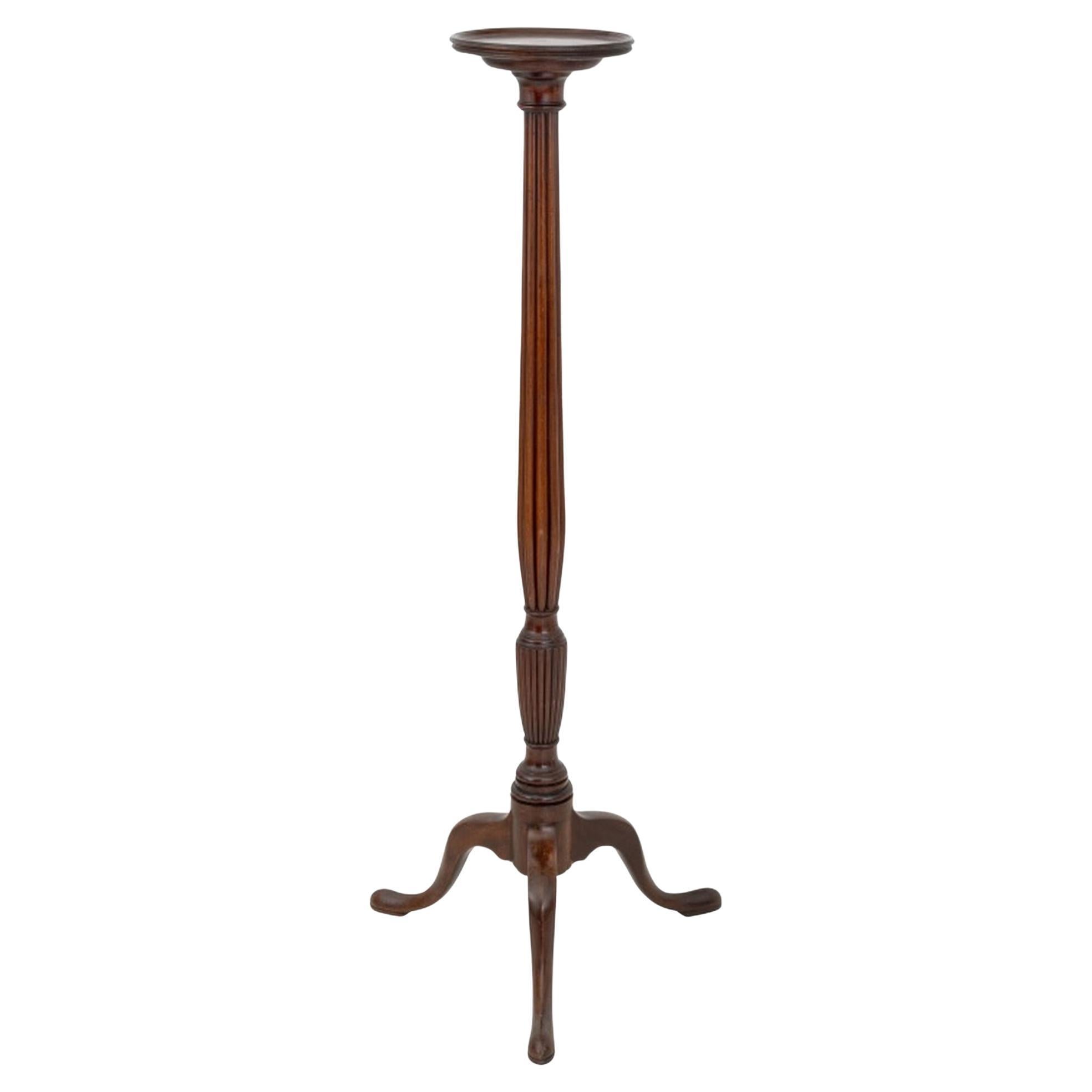 George III Mahogany Torchiere For Sale