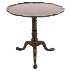 George III Mahogany Tripod Table, ca. 1765