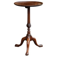 George III Mahogany Tripod Table