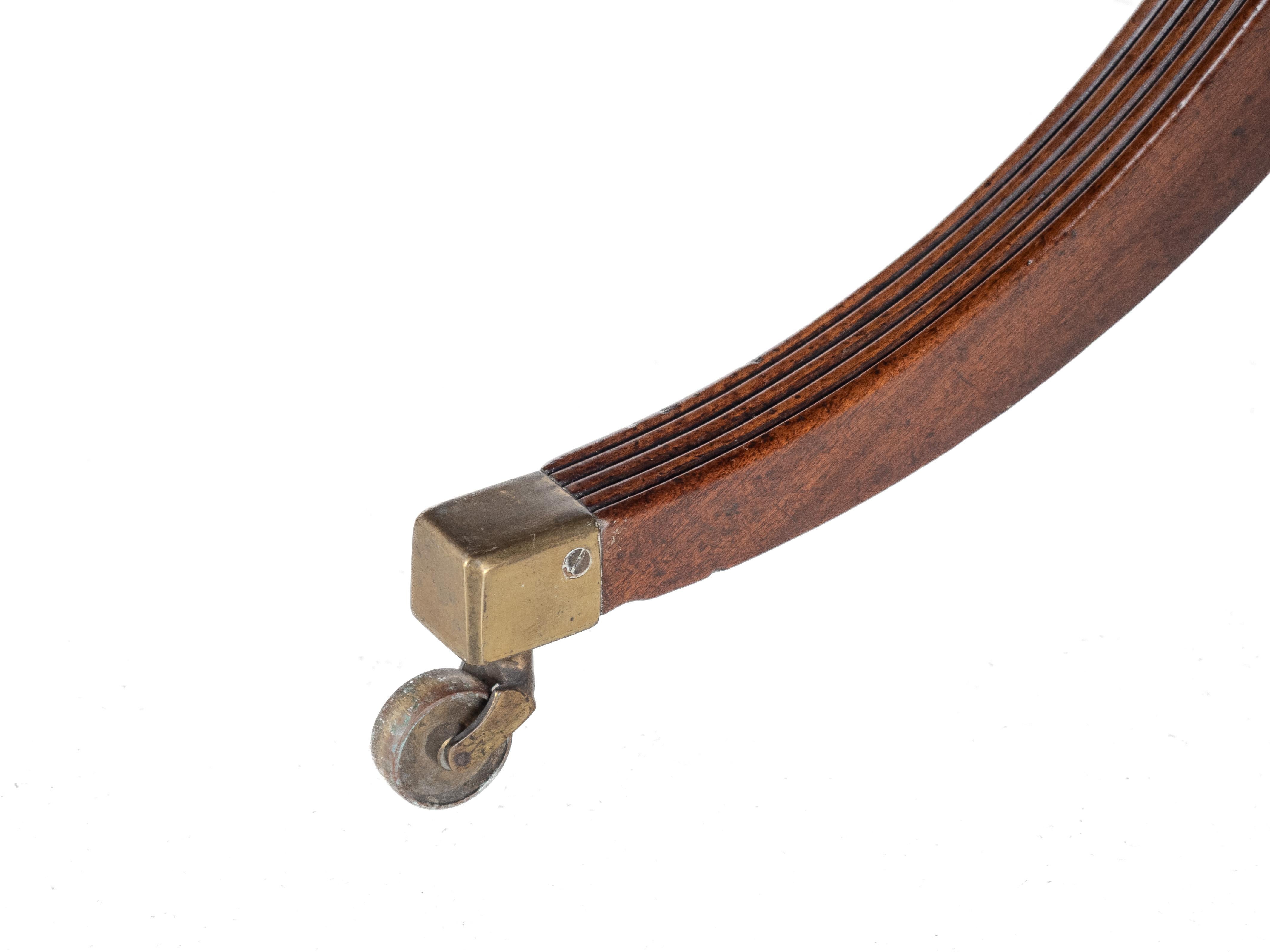 George III Mahogany Twin Pedestal Extending Dining Table, Late c.18th, Georgian For Sale 14