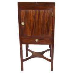 George III Mahogany Vanity Stand