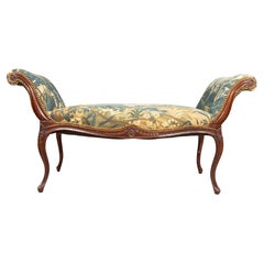 George III Mahogany Window Seat