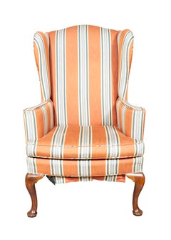 George III Mahagoni-Flügelrückenstuhl