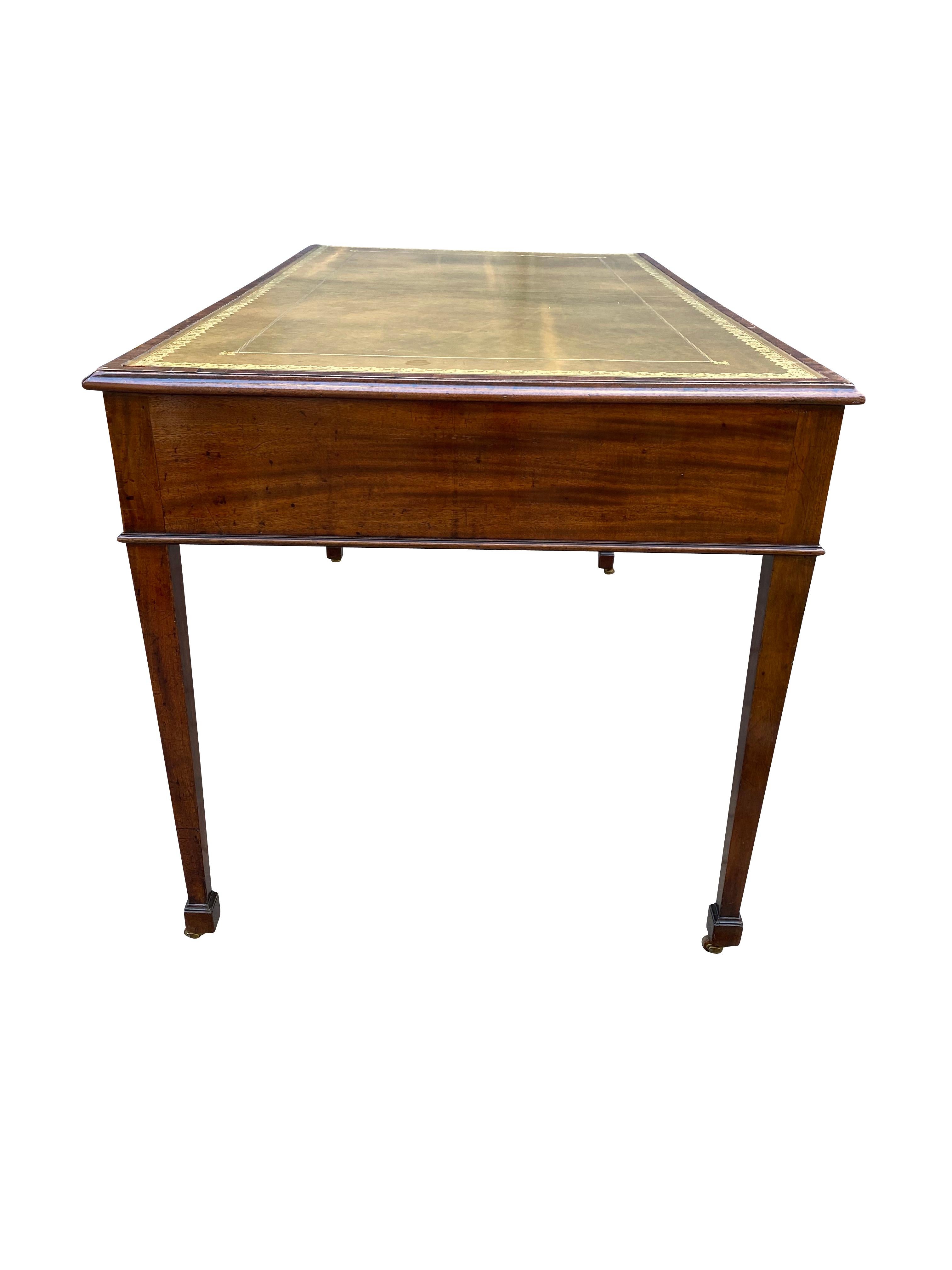 George III Mahogany Writing Table 10