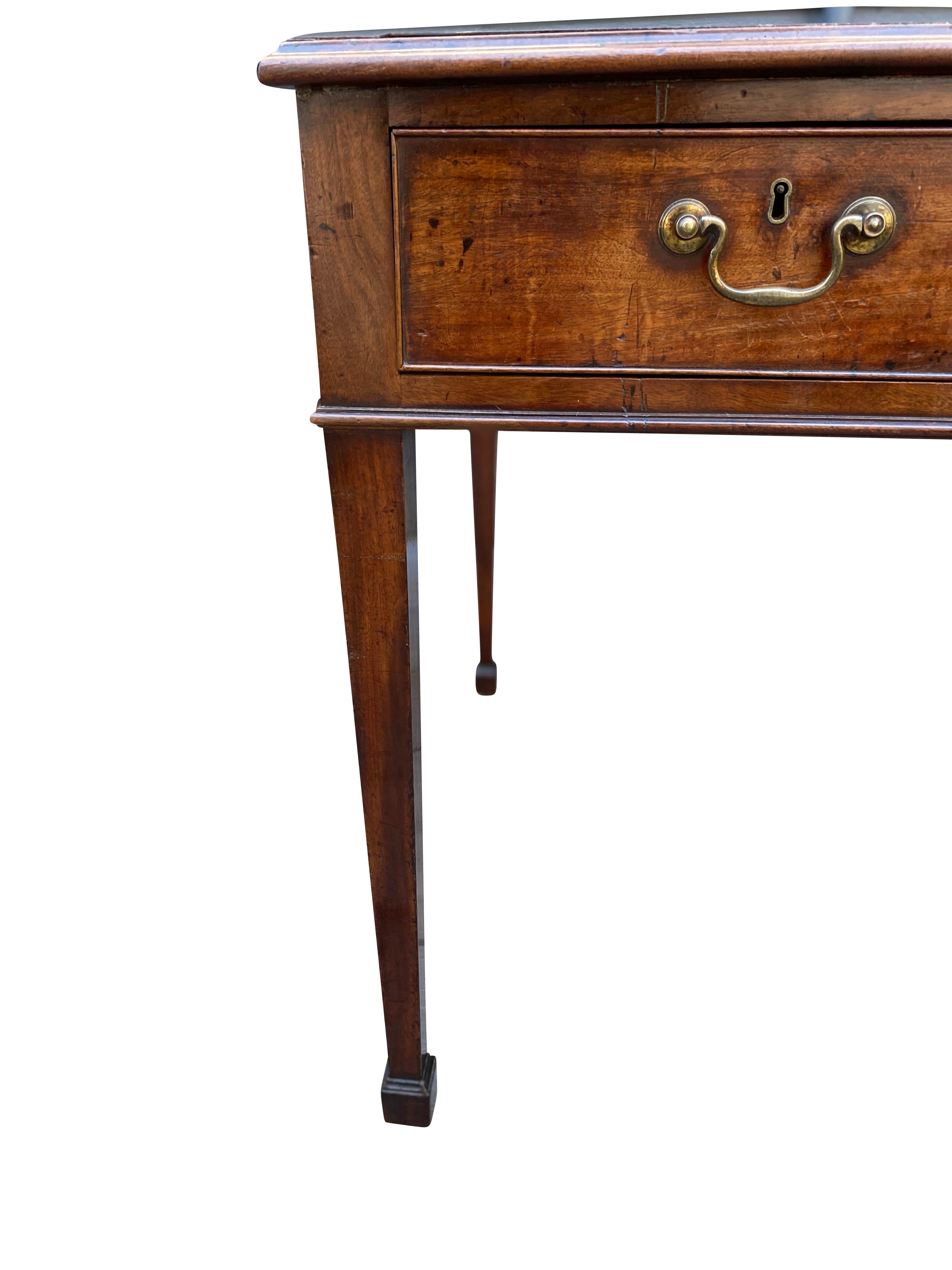 George III Mahogany Writing Table 12