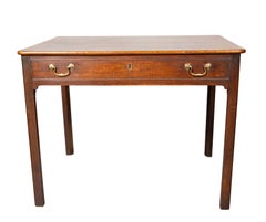 George III Mahogany Writing Table