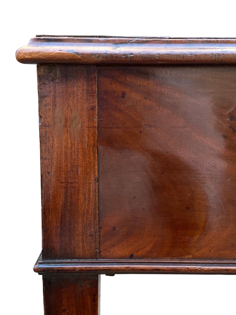 George III Mahogany Writing Table In Good Condition In Essex, MA