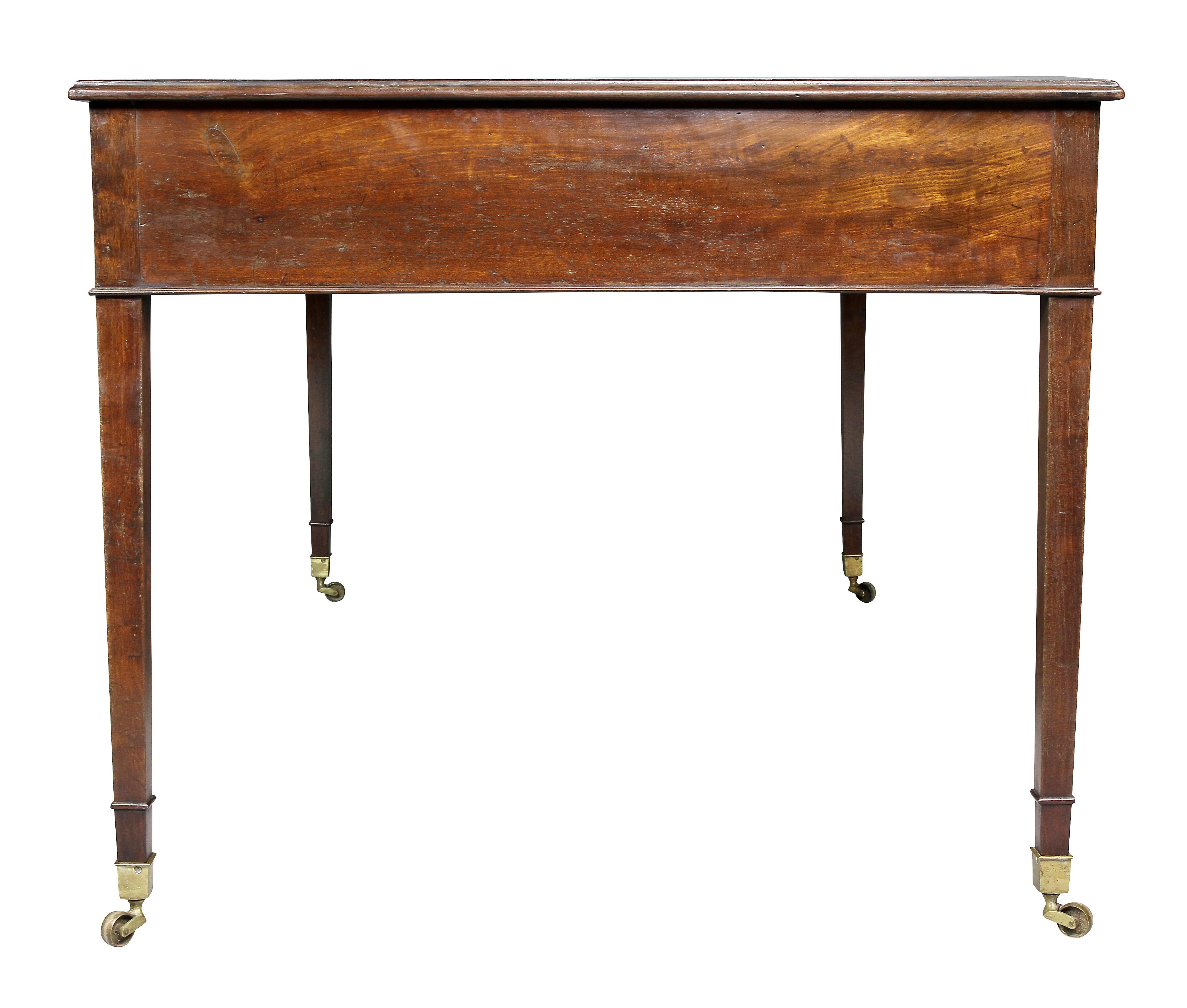 George III Mahogany Writing Table 4