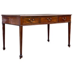 George III Mahogany Writing Table