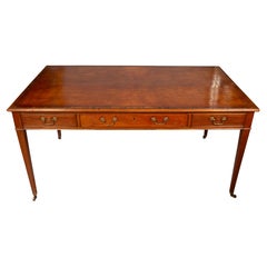 George III Mahogany Writing Table