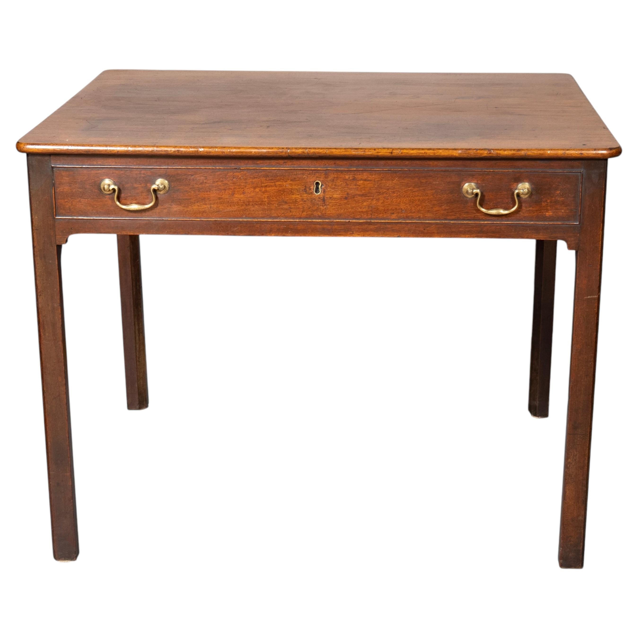 George III Mahogany Writing Table For Sale
