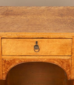 George III Maple Kneehole Desk