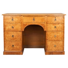 George III Maple Kneehole Desk