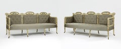 Pair of George III Settees