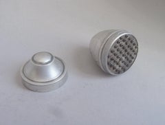 George III Neo Classical Urn Pocket Nutmeg Grater by Samuel Pemberton circa 1795