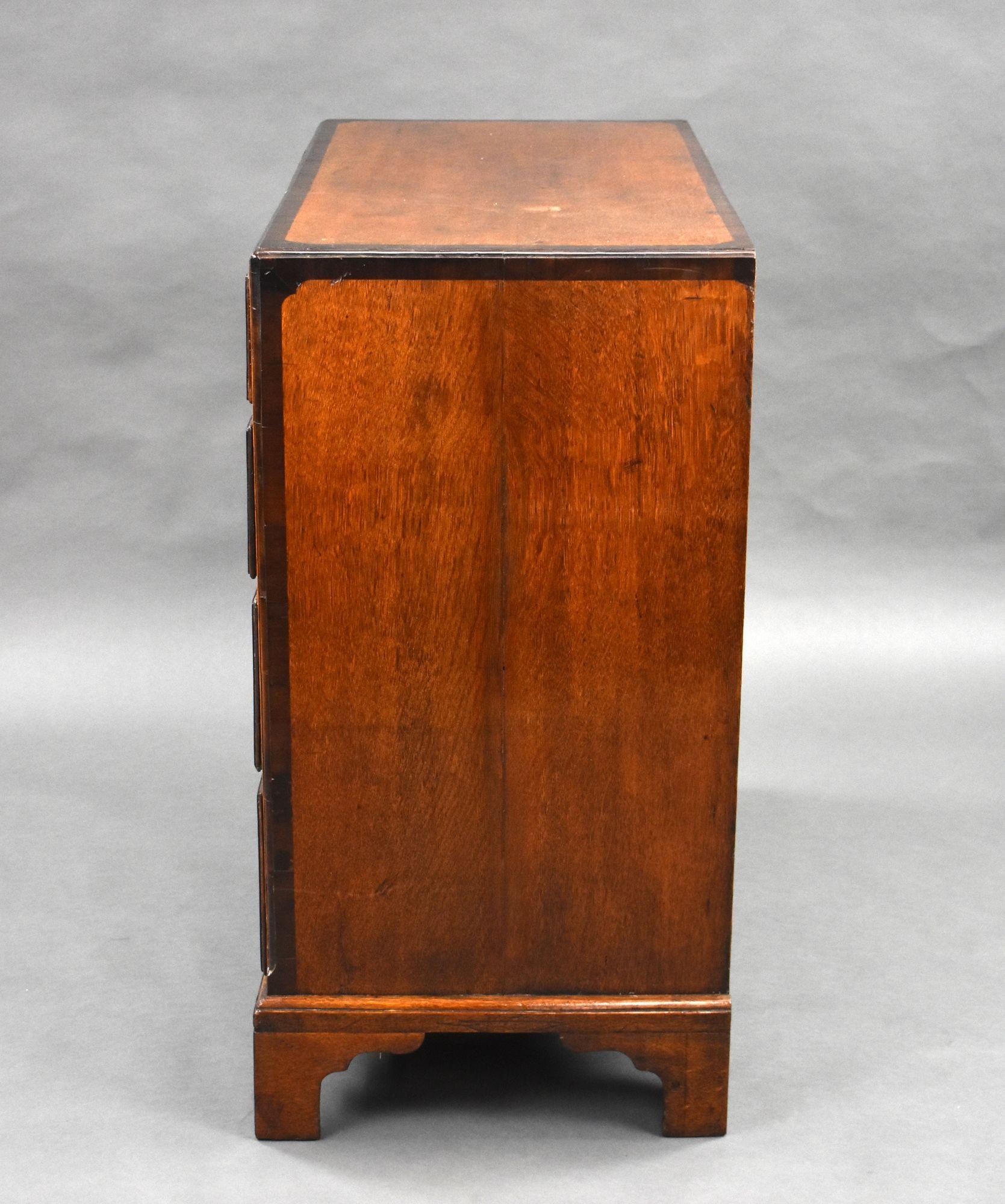 Quercia Cassettiera di Oak di Giorgio III in vendita