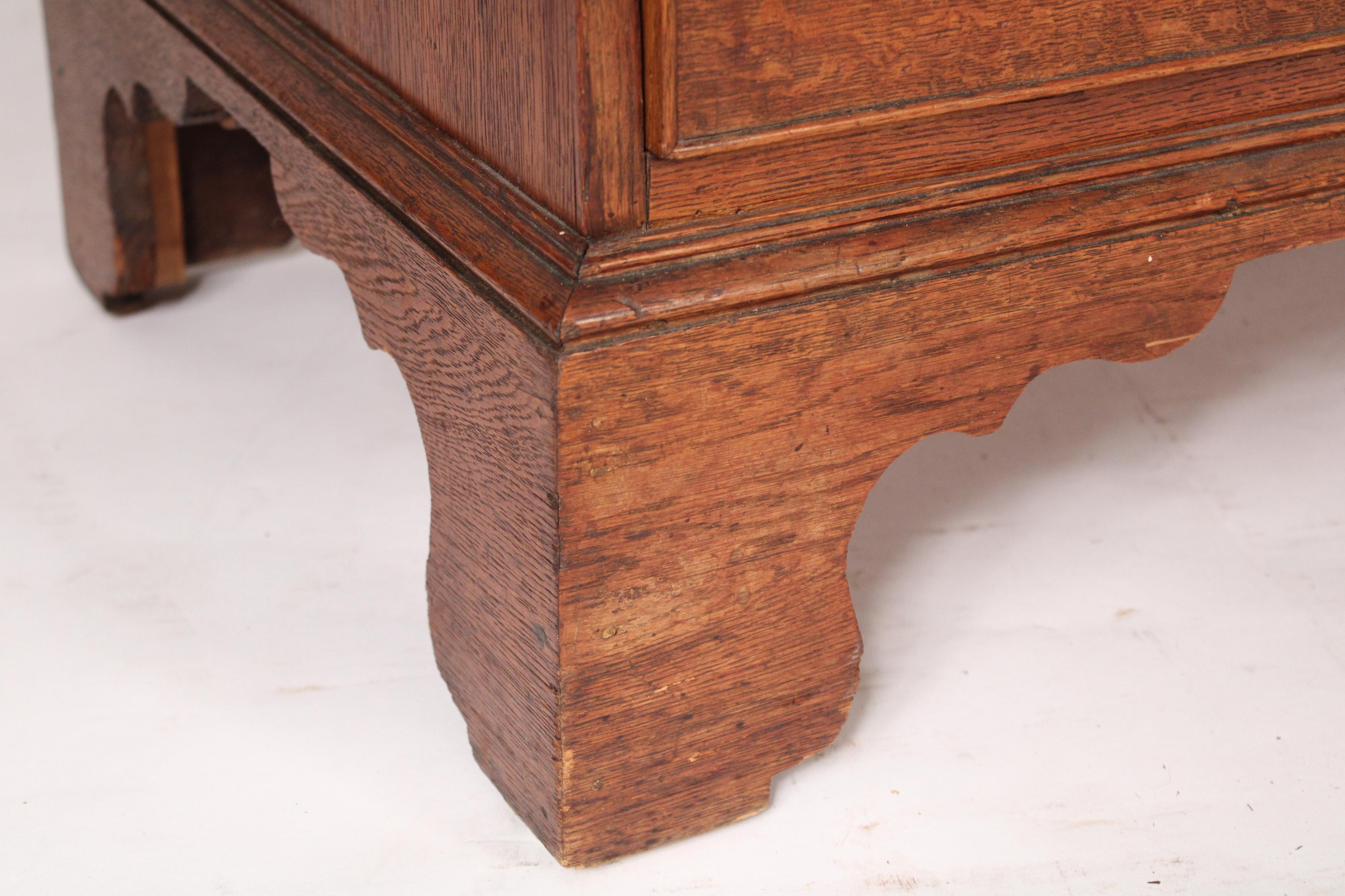 George III Oak Chest of Drawers 1