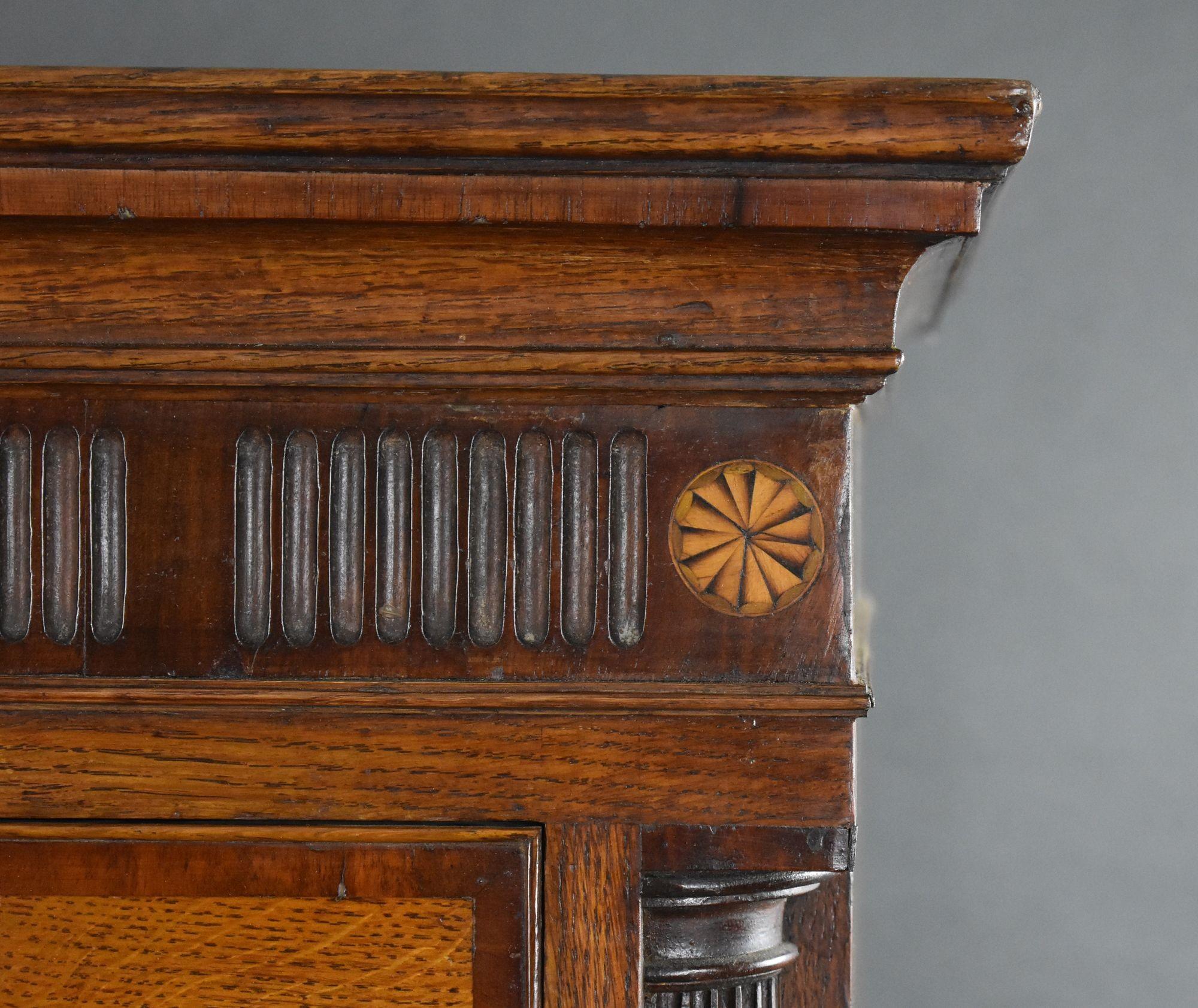 George III Oak Chest on Chest For Sale 3