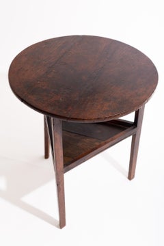 George III Oak Cricket Table