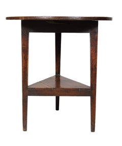 George III Oak Cricket Table