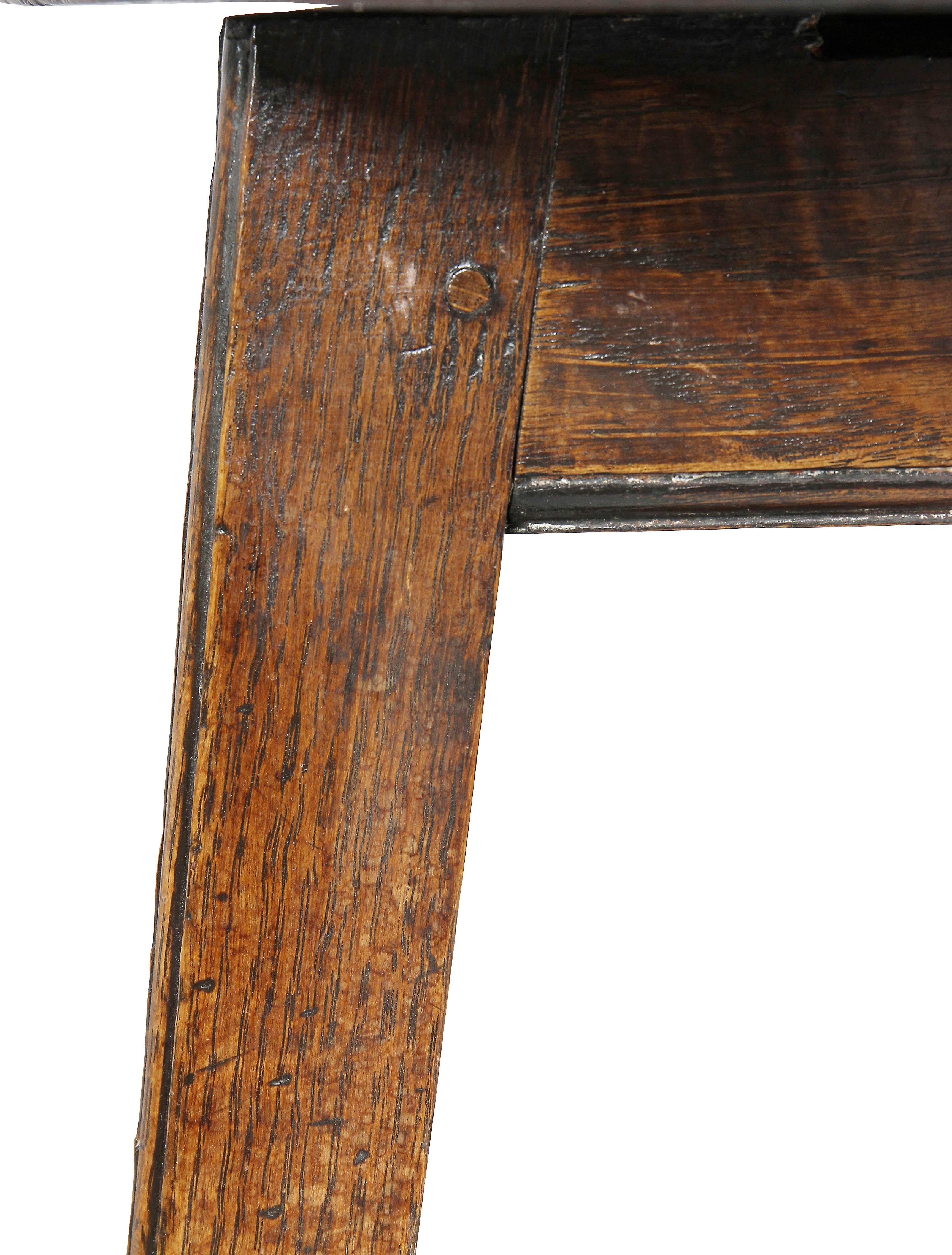 George III Oak Cricket Table 1