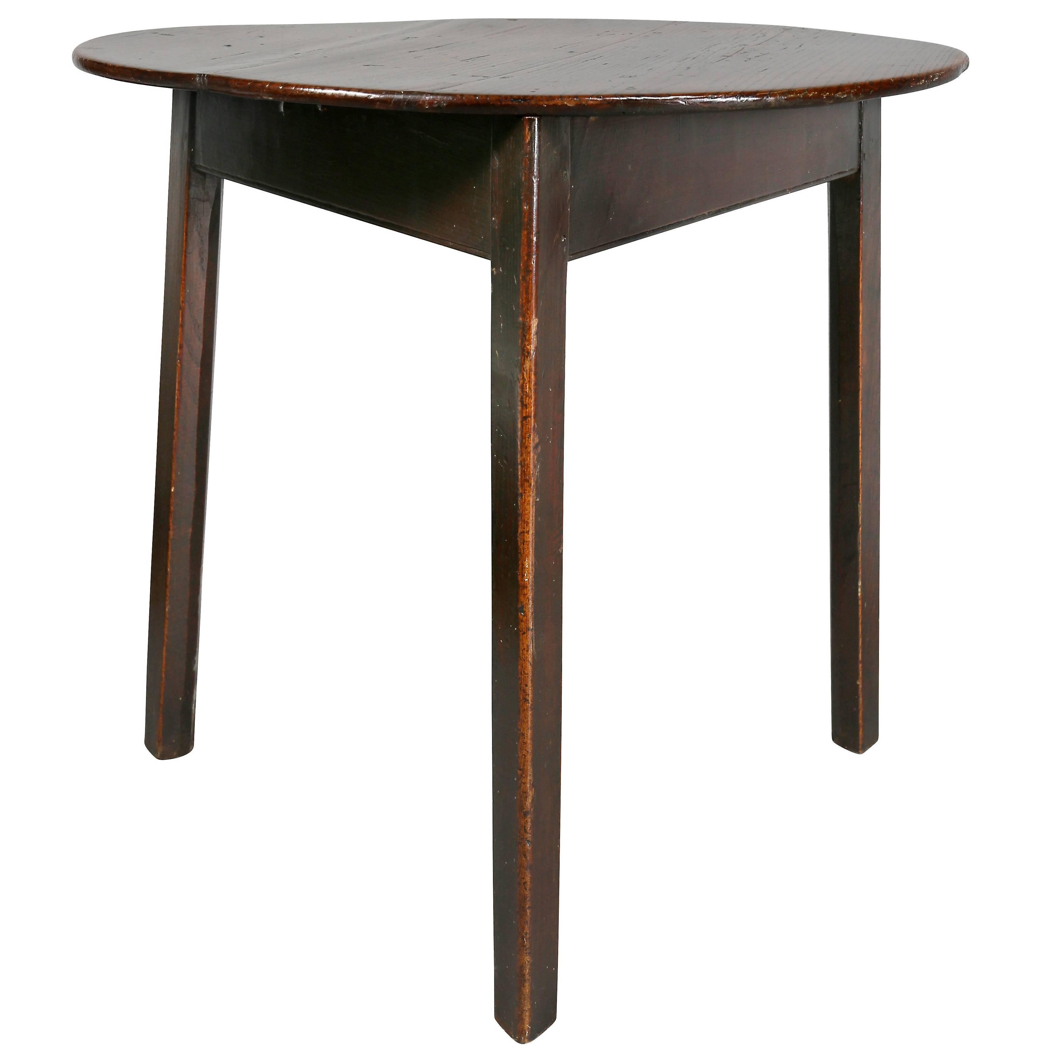 George III Oak Cricket Table